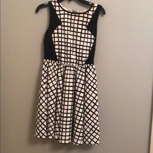 Checker childrens dress